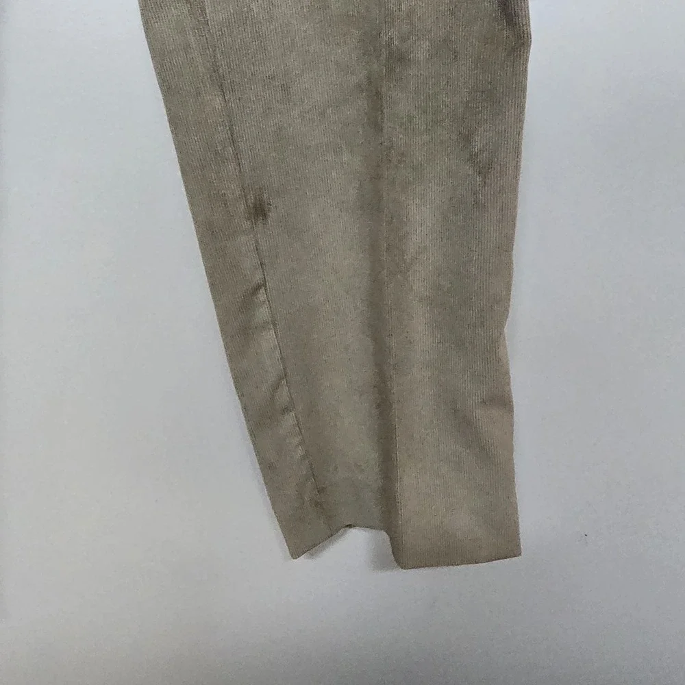 Peter Millar Nanoluxe Corduroy Pants Mens 38 Tan‎ Straight Actual 38x32 Preppy